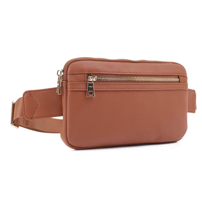 Leather Slim Fanny Pack