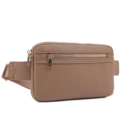 Leather Slim Fanny Pack