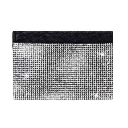 Mandy Rhinestone Slim Cardholder/Wallet