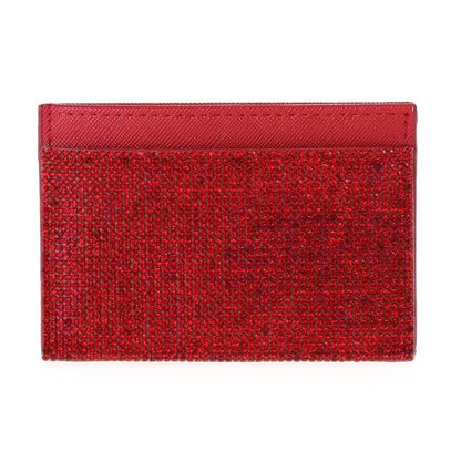 Mandy Rhinestone Slim Cardholder/Wallet