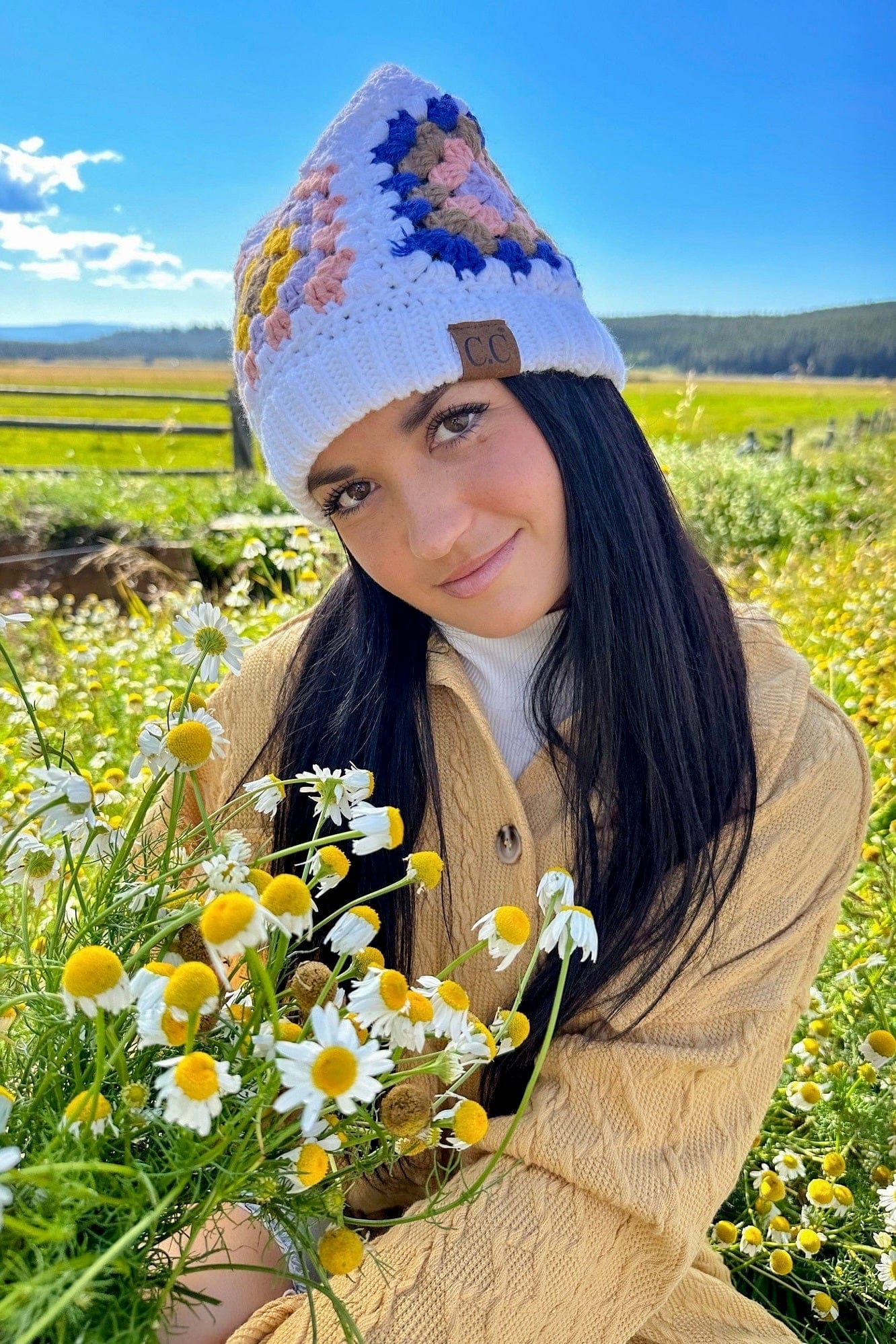 Camila Crochet Beanie