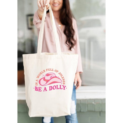 Be A Dolly Canvas Tote