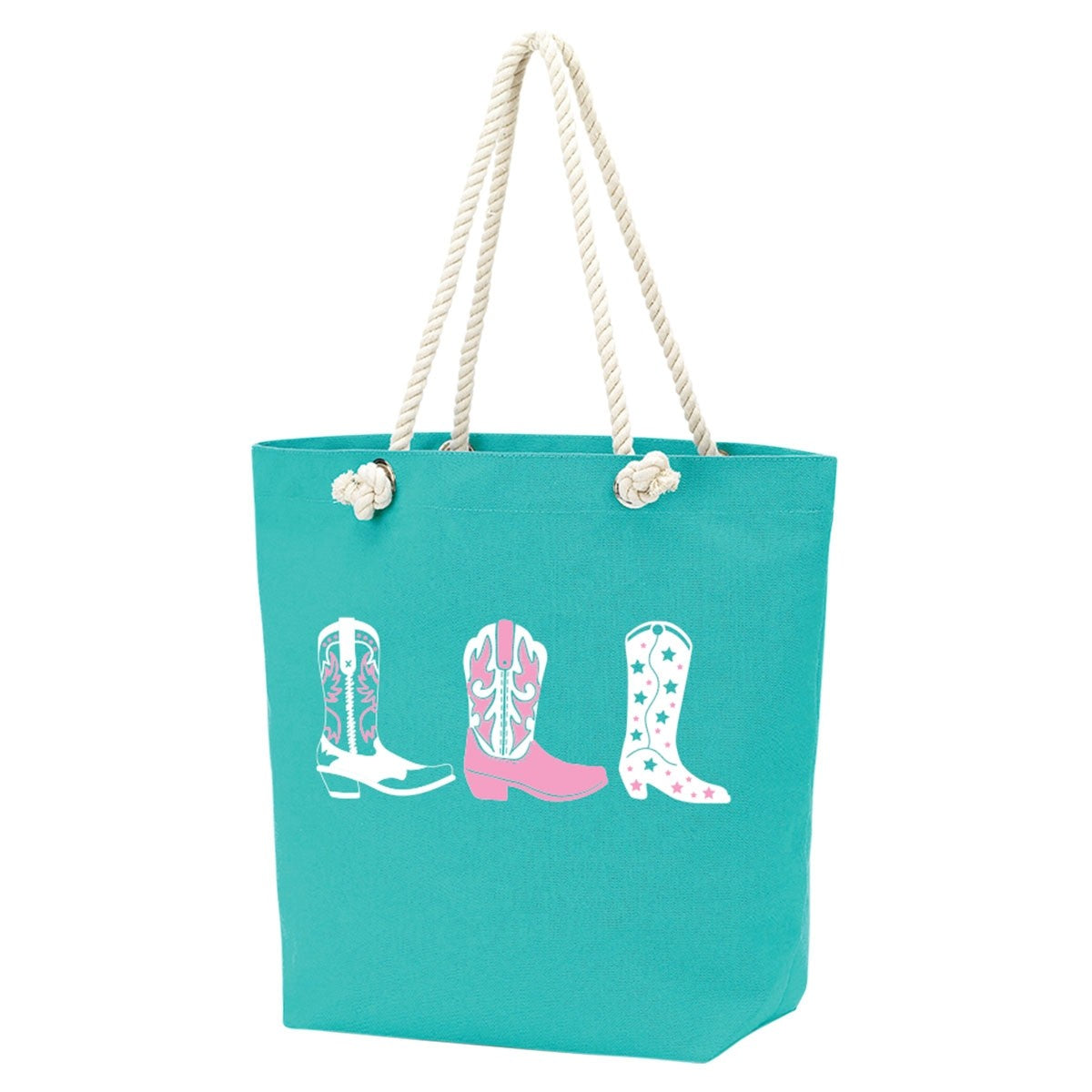 Boots Mint Rope Tote