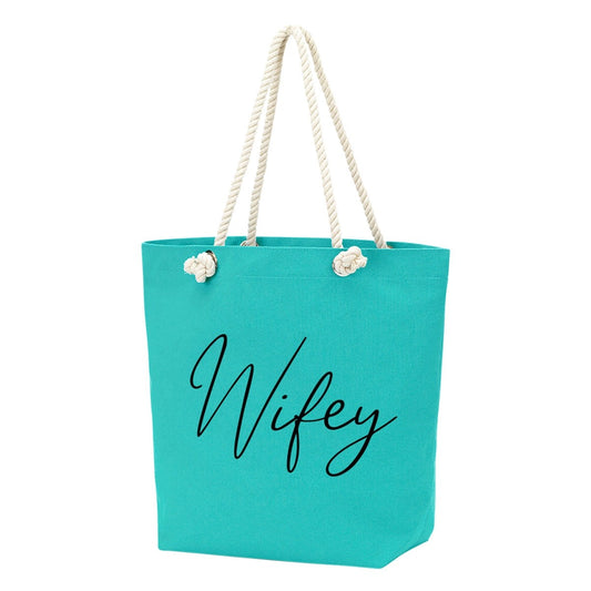 Wifey Rope Tote