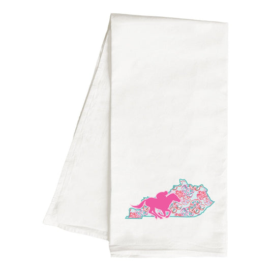 Run For The Roses Hand Towel