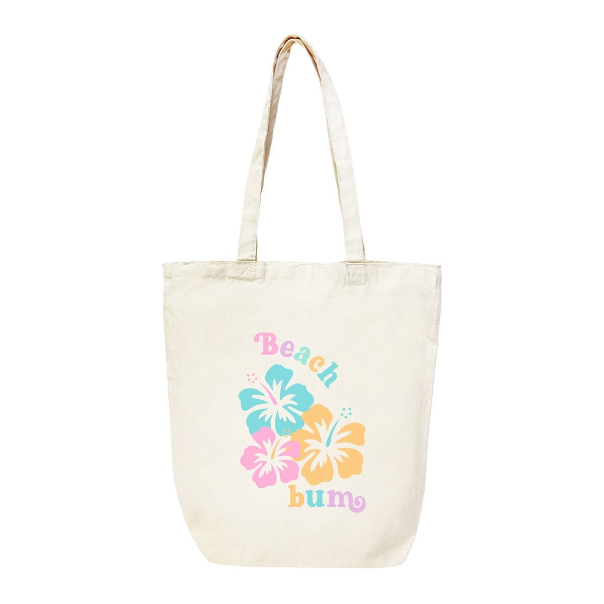 Beach Bum Canvas Tote