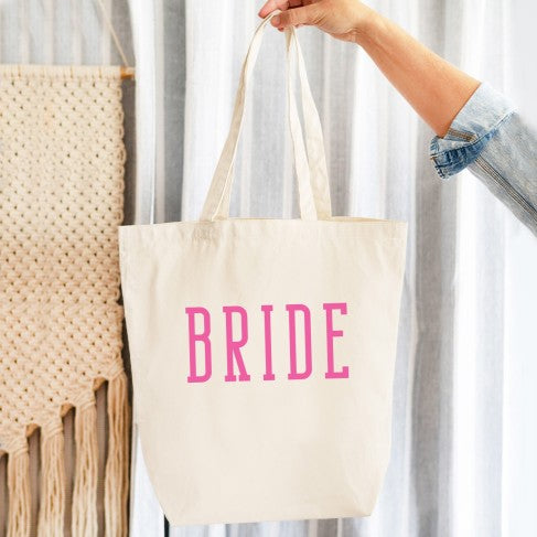 Bride Canvas Tote