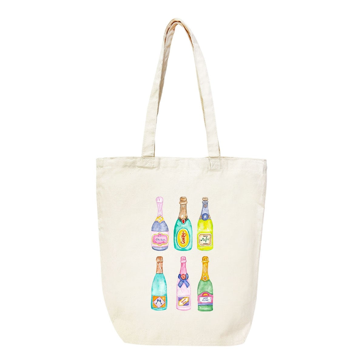 Champagne Problems Canvas Tote