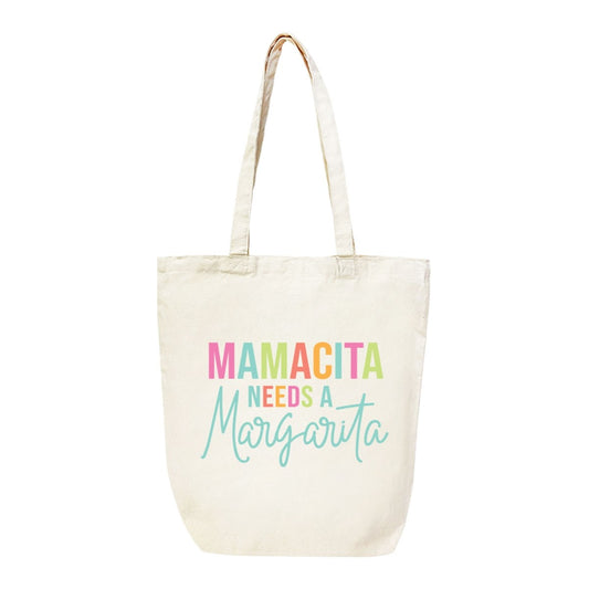 Mamacita Needs A Margarita Canvas Tote