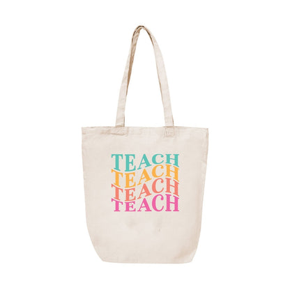 Teach Canvas Tote