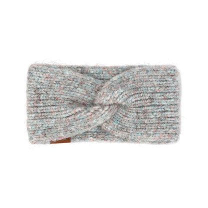 Ivy Soft Ribbed Knit Head Wrap