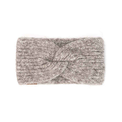 Ivy Soft Ribbed Knit Head Wrap