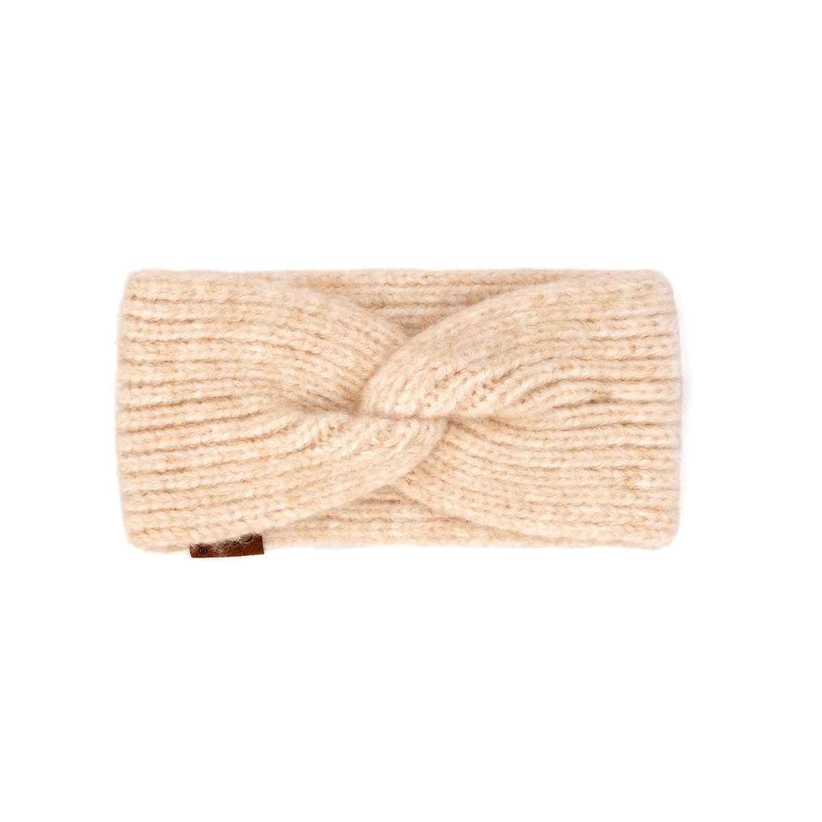 Ivy Soft Ribbed Knit Head Wrap