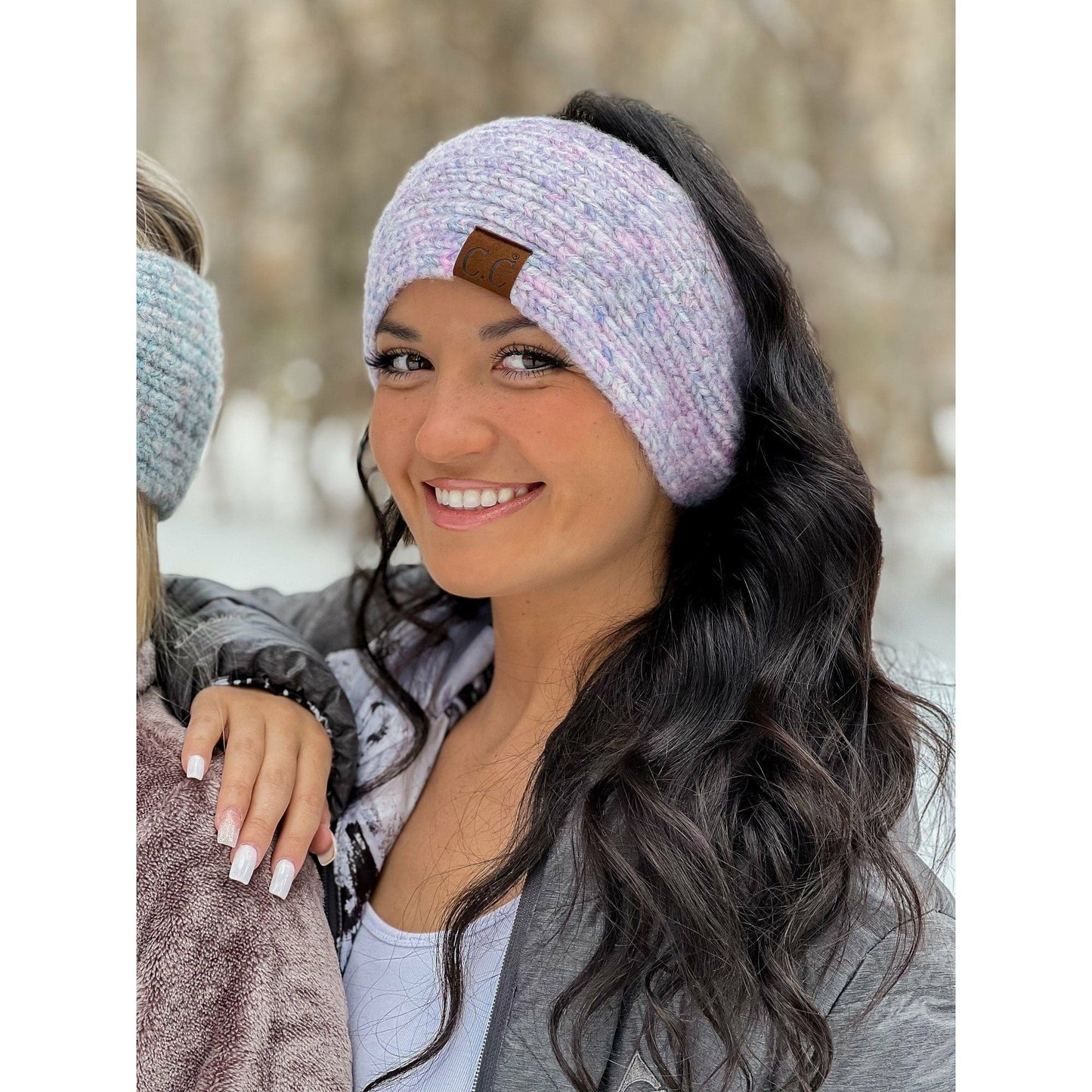 Ivy Soft Ribbed Knit Head Wrap