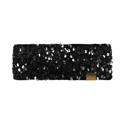 Leah Cluster Sequin Head Wrap