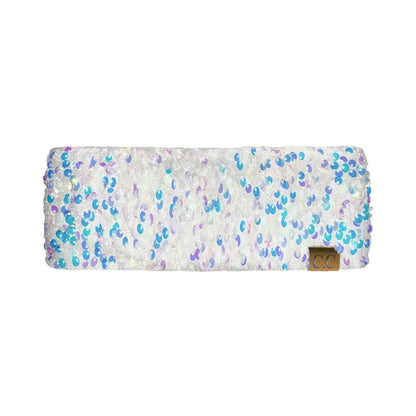 Leah Cluster Sequin Head Wrap