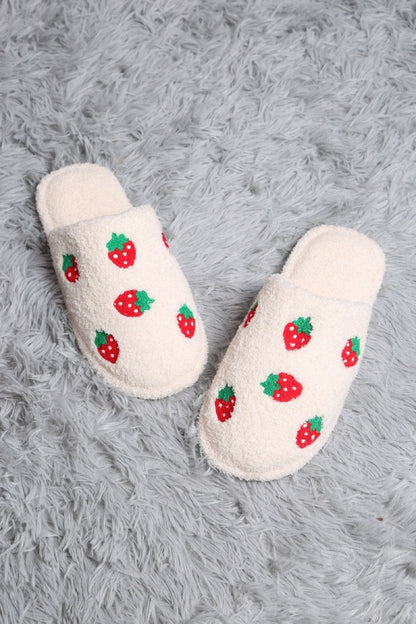 Super Lux Strawberry Slippers