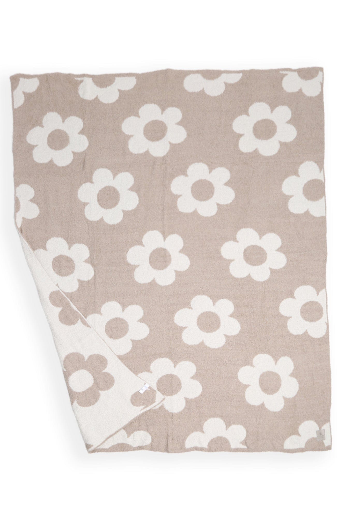 Super Lux Retro Daisy Throw Blanket