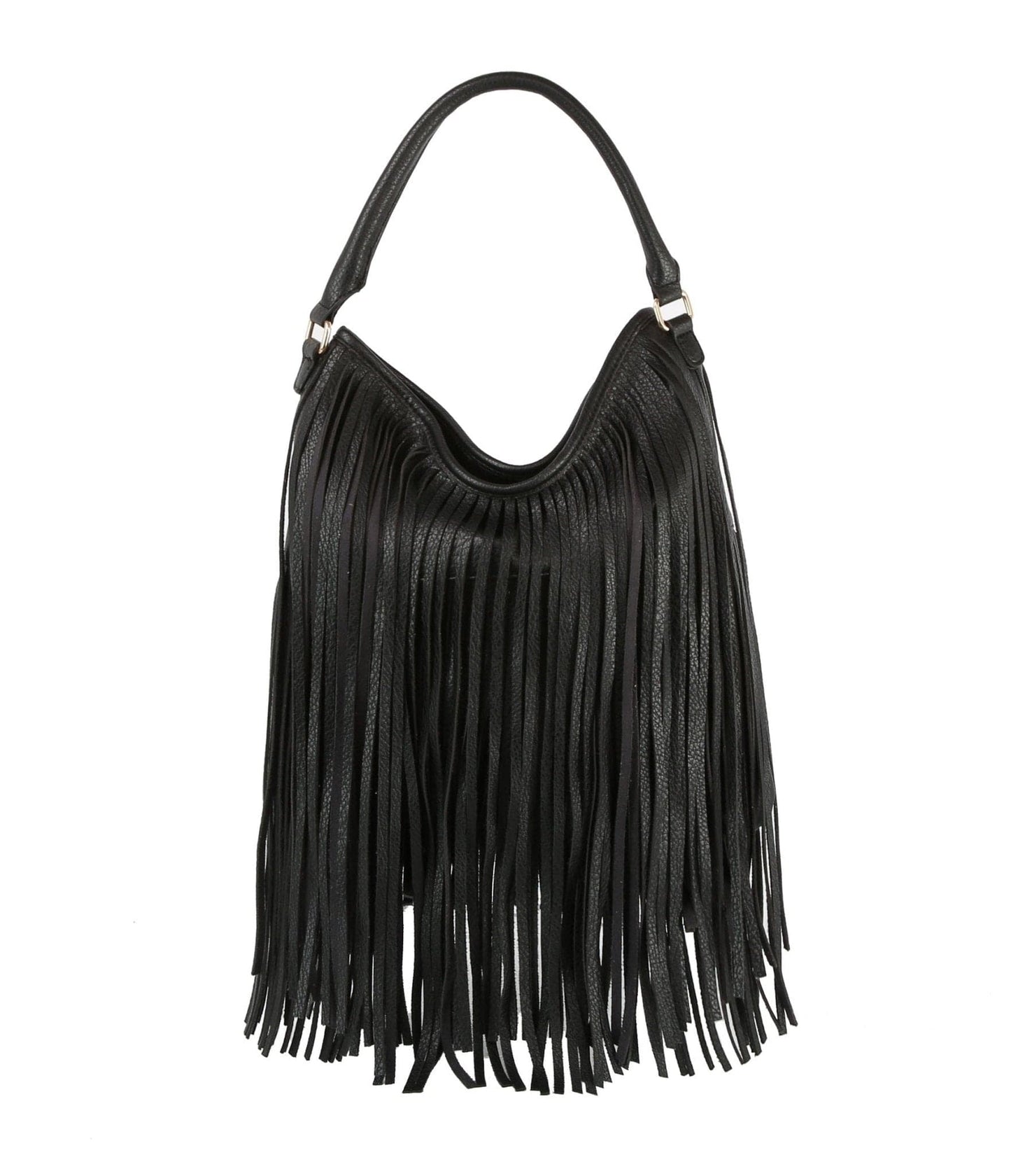 Hana Boho Fringe Hobo Bag