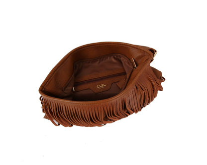 Hana Boho Fringe Hobo Bag