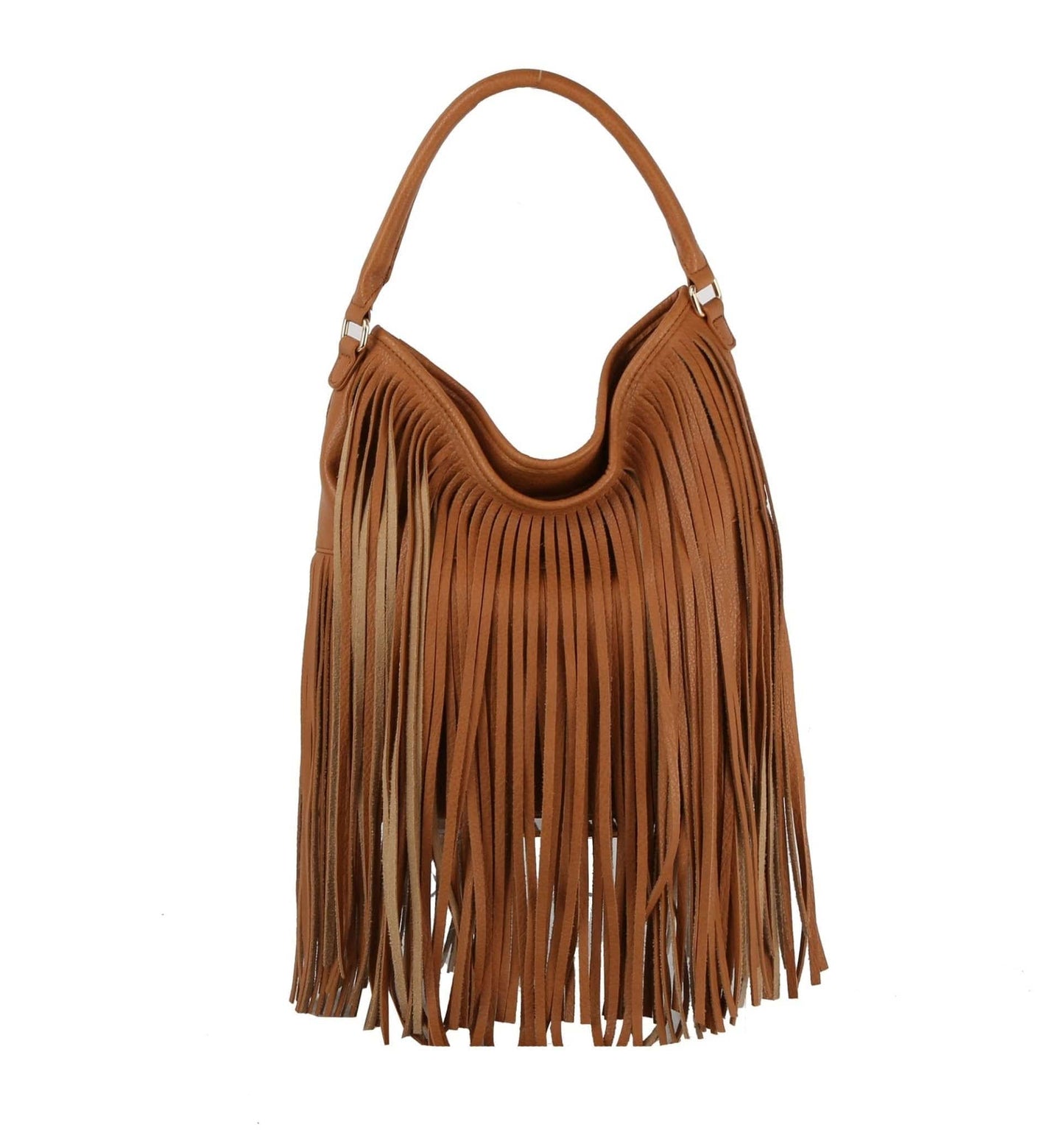 Hana Boho Fringe Hobo Bag