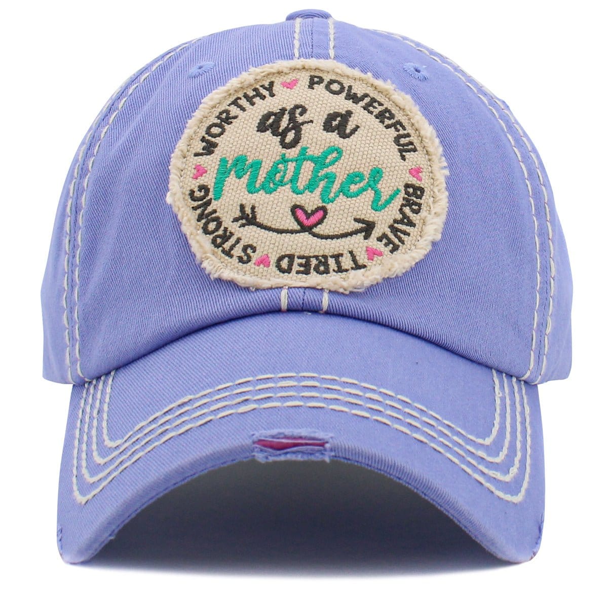 As a Mother' Washed Vintage Ballcap