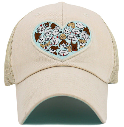 Love Dogs Meshback Ballcap