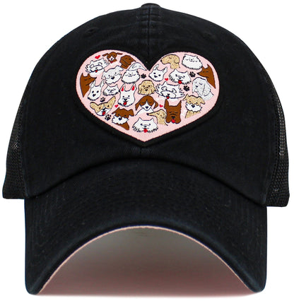 Love Dogs Meshback Ballcap