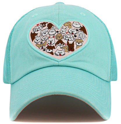 Love Dogs Meshback Ballcap