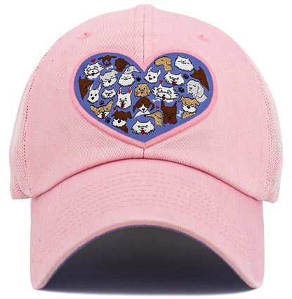 Love Dogs Meshback Ballcap