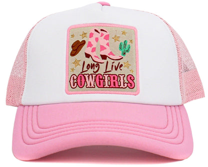 Long Live Cowgirls Meshback Trucker Cap