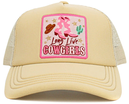 Long Live Cowgirls Meshback Trucker Cap