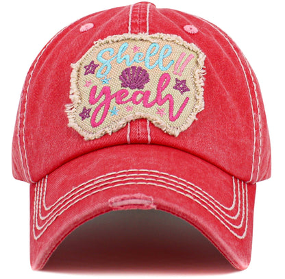 Shell Yeah Vintage Baseball Cap