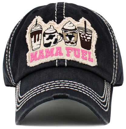 Mama Fuel Vintage Baseball Cap