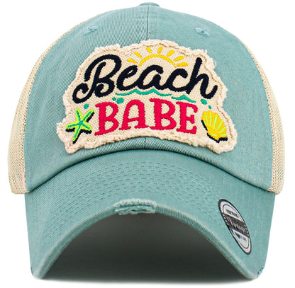 Beach Babe Meshback Baseball Cap