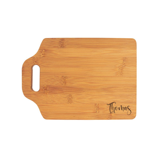 Personalized Script Cutting Board