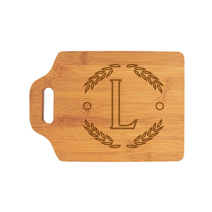 Personalized Wreath Cutting Board