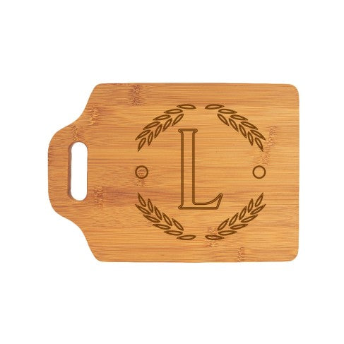 Personalized Wreath Cutting Board