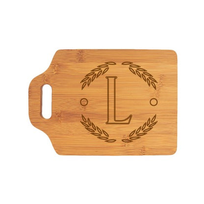 Personalized Wreath Cutting Board