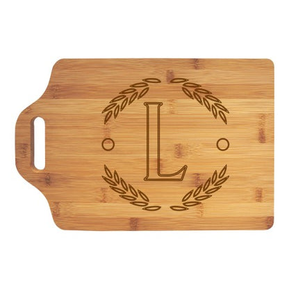 Personalized Wreath Cutting Board