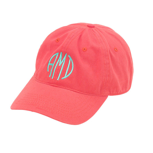 Personalized Coral Cap