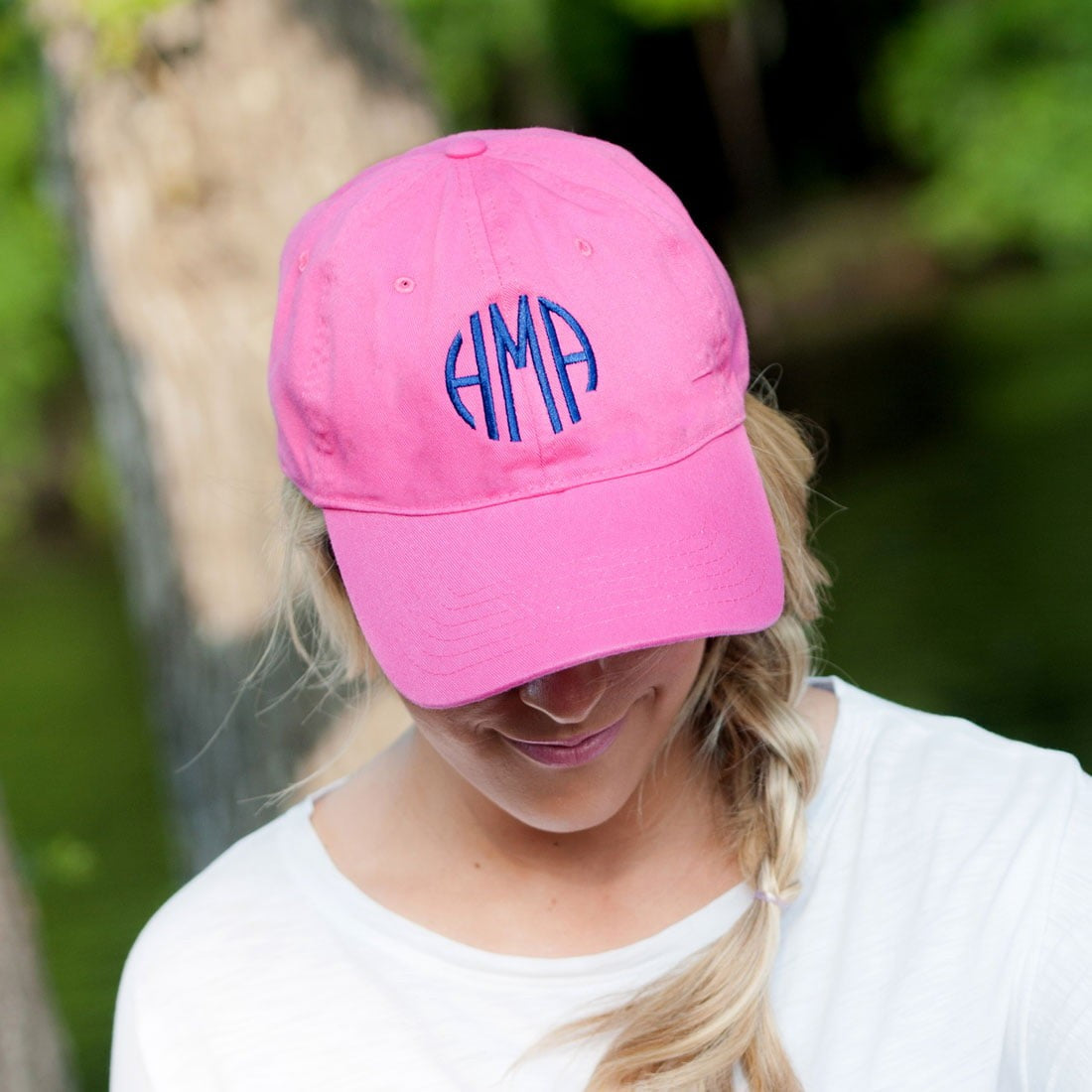 Personalized Hot Pink Cap