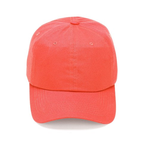 Personalized Coral Cap