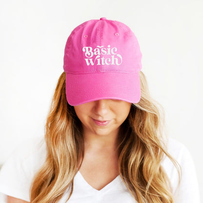 Basic Witch Hot Pink Cap