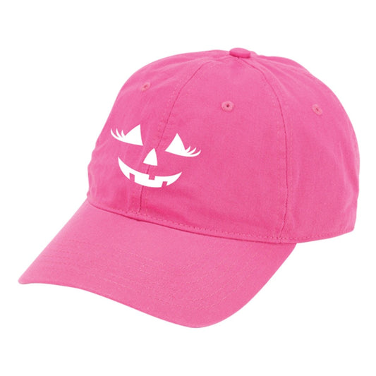 Jackie-O-Lantern Hot Pink Cap