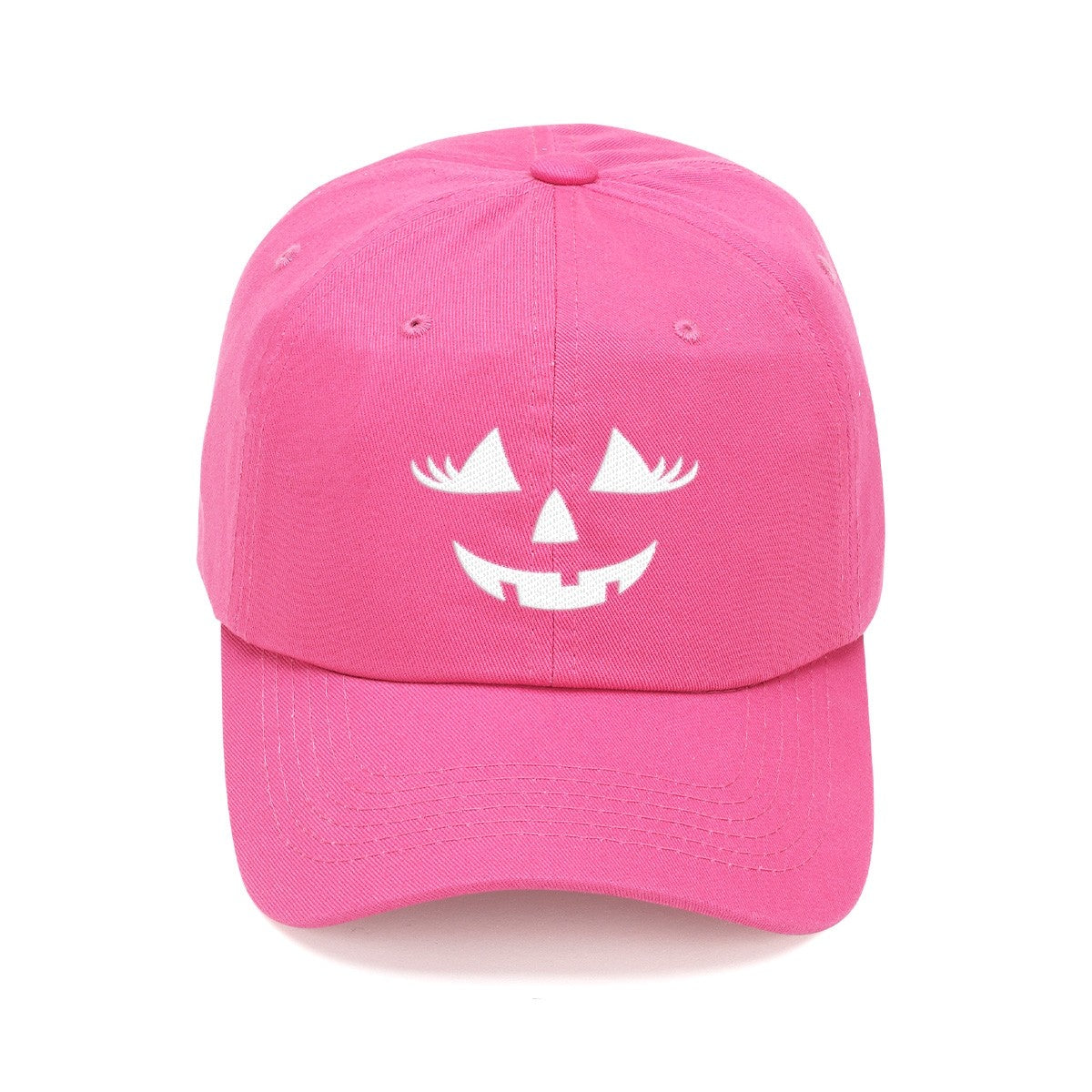 Jackie-O-Lantern Hot Pink Cap