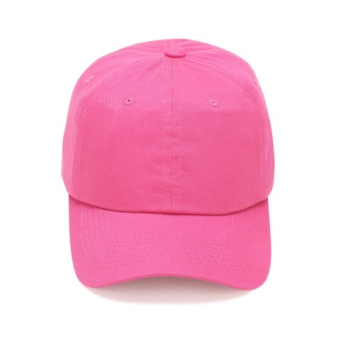 Personalized Hot Pink Cap