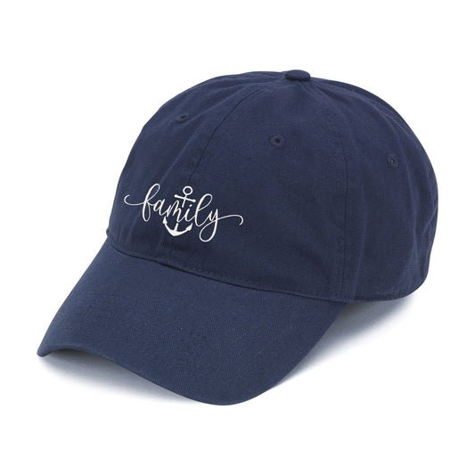 Anchor Family Navy Cap