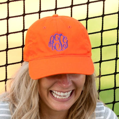 Personalized Orange Cap