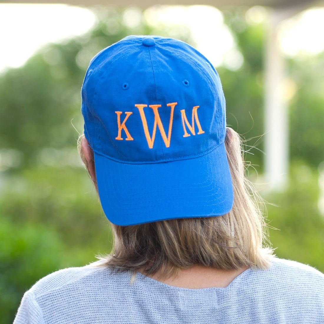 Personalized Royal Blue Cap